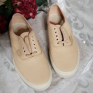 Vans Authentic DX in veggie Tan leather